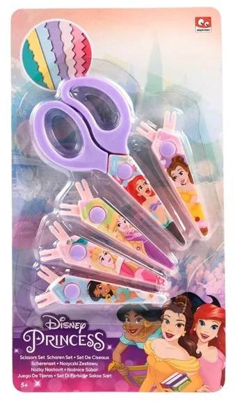Canenco Disney Princess - saxar med 5 tandade blad